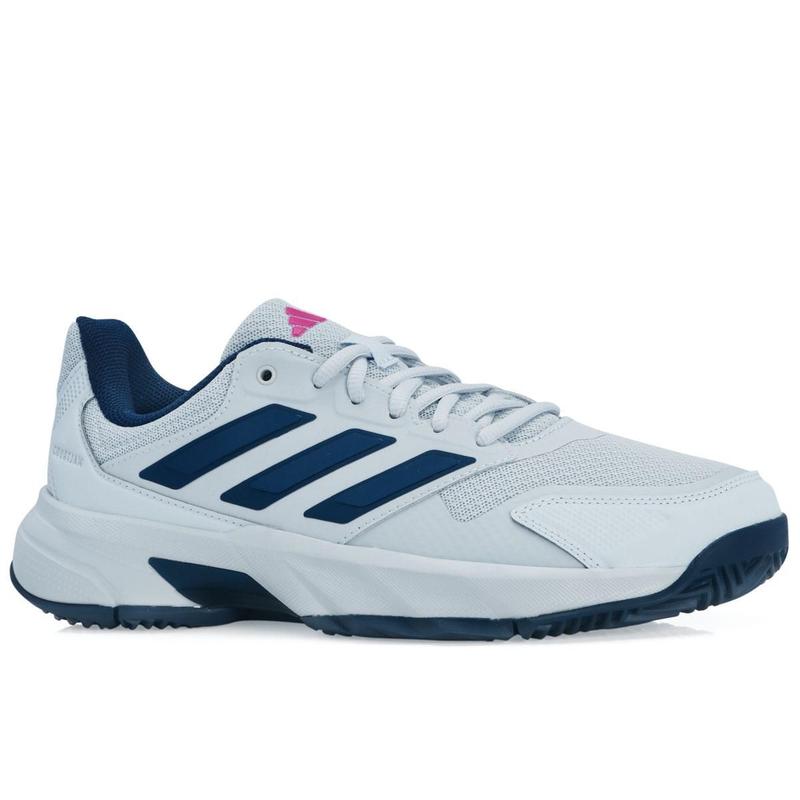 Tênis Adidas Courtjam Control 3 Azul e Marinho - Tênis Esportivo